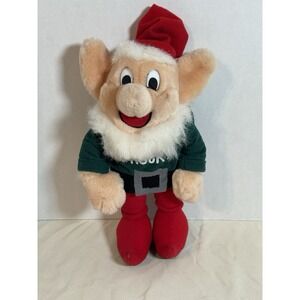 Rocky Elf Plush Doll Joy Toy 12" Christmas Holiday Gnome Santa Helper